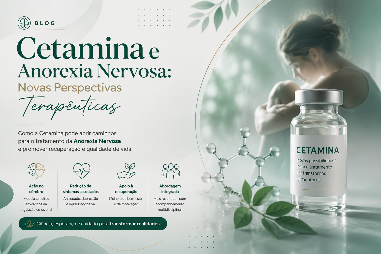 Cetamina e Anorexia Nervosa: Novas Perspectivas Terapêuticas